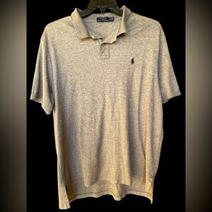 Polo Ralph Lauren Men’s Grey Polo Short Sleeve Shirt XXL
